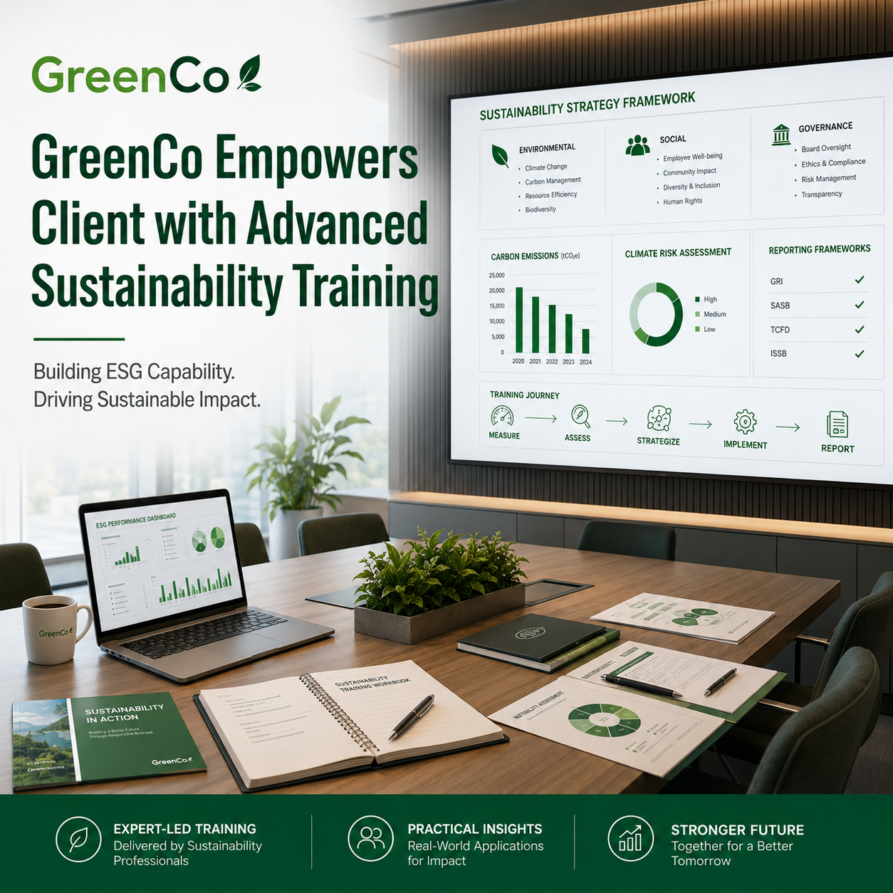 GreenCo Empowers Client with Advanced Sustainability Training 3 sustainability training