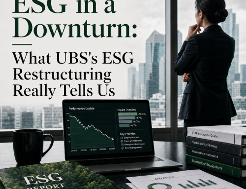 ESG in a Downturn: What UBS’s ESG Restructuring Really Tells Us