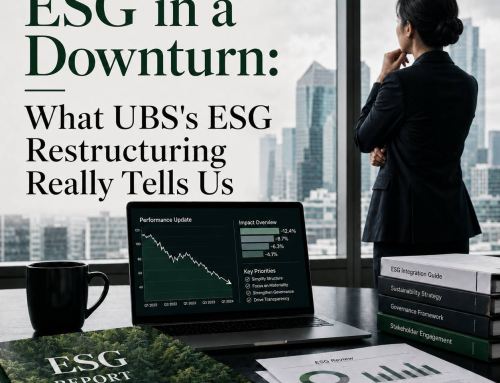ESG in a Downturn: What UBS’s ESG Restructuring Really Tells Us